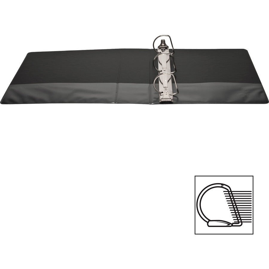 Business Source Basic D-Ring View Binders - Top