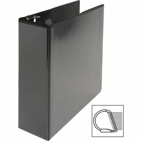 Business Source Basic D-Ring View Binders - Left