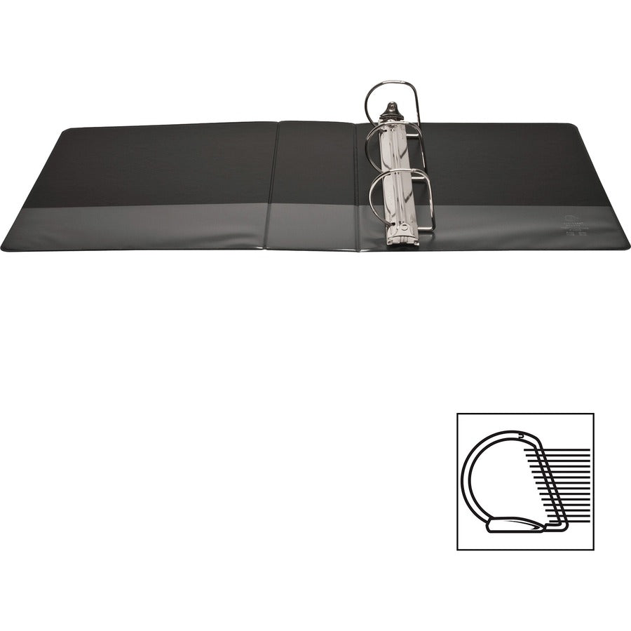 Business Source Basic D-Ring View Binders - Top