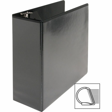 Business Source Basic D-Ring View Binders - Left