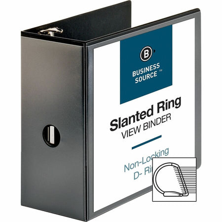 Business Source Basic D-Ring View Binders - Alternate-Image2