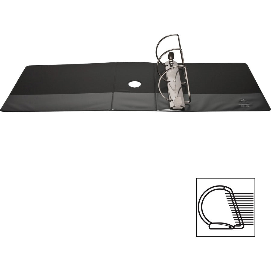 Business Source Basic D-Ring View Binders - Top