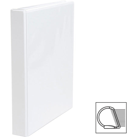 Business Source Basic D-Ring View Binders - Left
