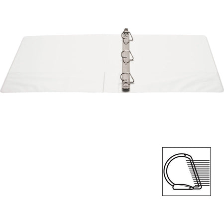 Business Source Basic D-Ring View Binders - Top