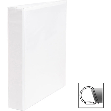 Business Source Basic D-Ring View Binders - Left