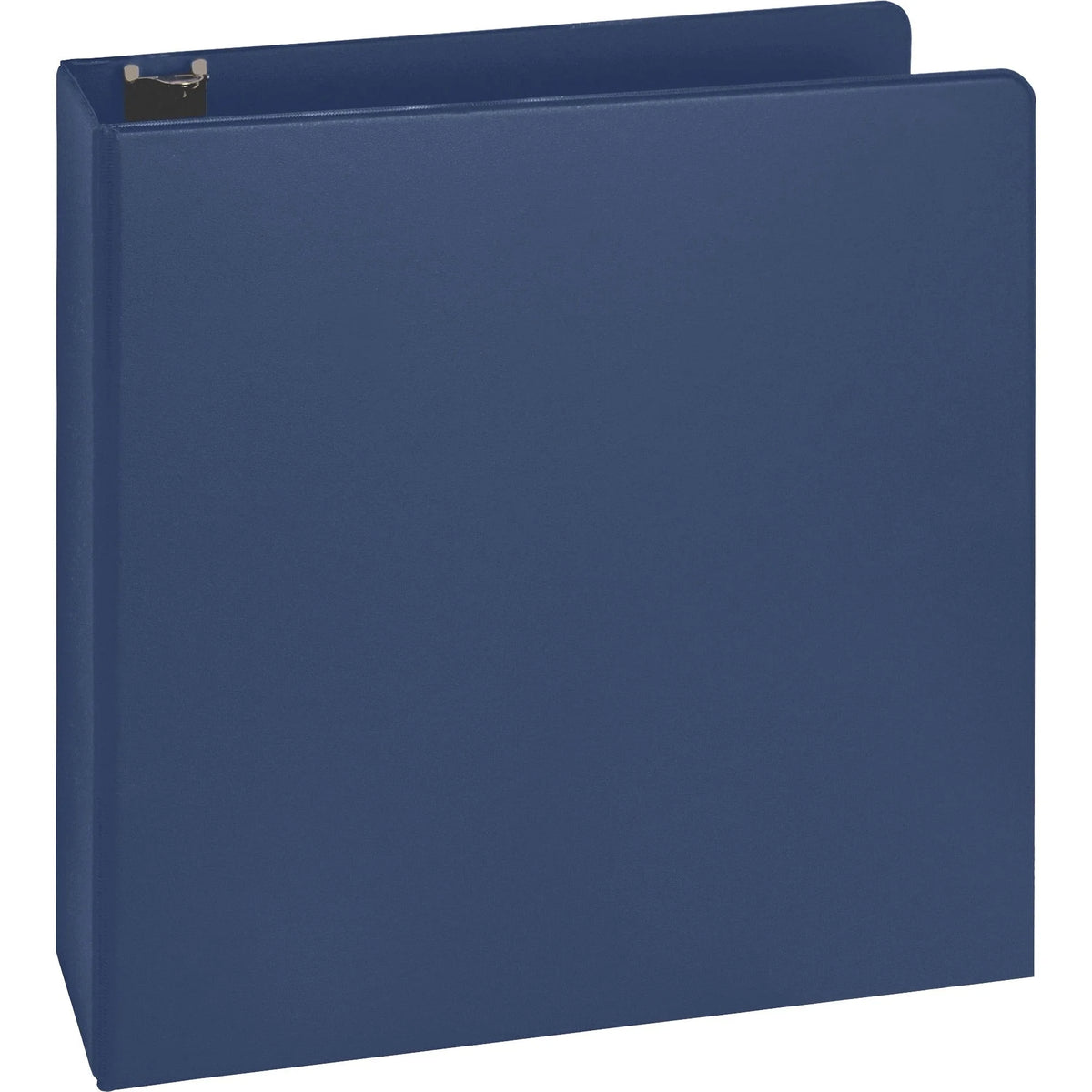 Business Source Basic Round Ring Binder - 2’’ Capacity Dark Blue Vinyl - Binders