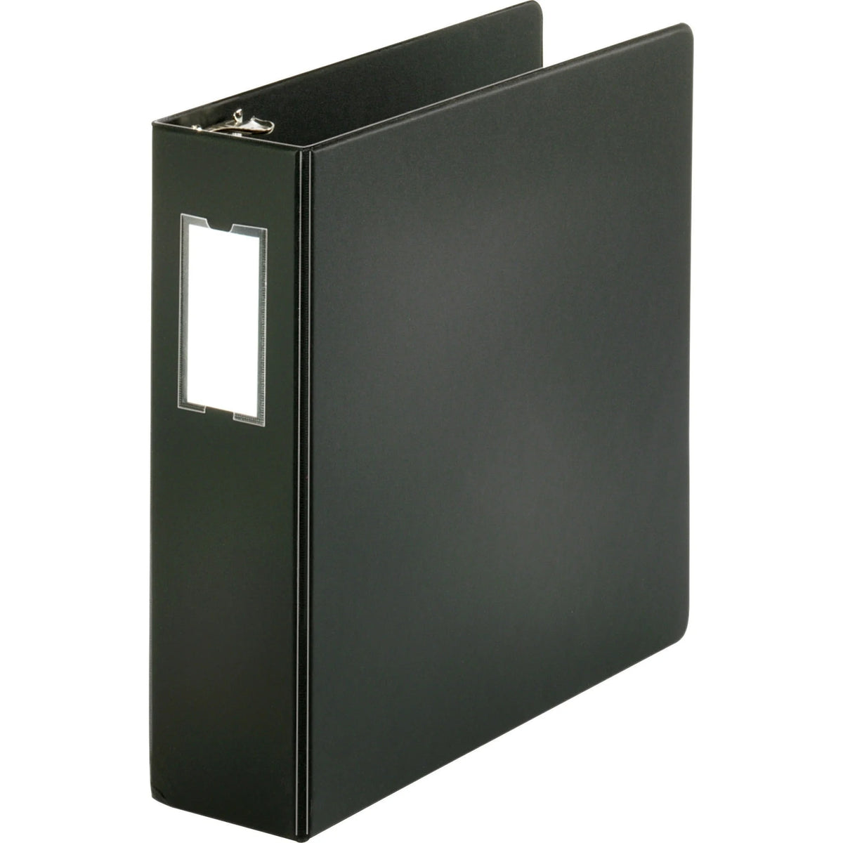 Business Source Basic Round Ring Binder: 3’’ Capacity Letter Size Vinyl Black - Binders