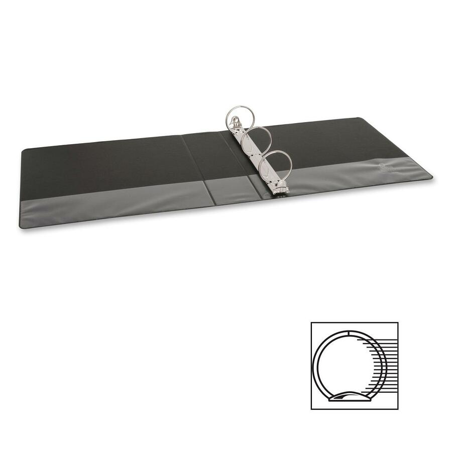 Business Source Basic Round-ring Binder - Alternate-Image2