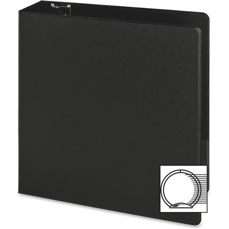 Business Source Basic Round-ring Binder - Left