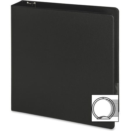 Business Source Basic Round-ring Binder - Left