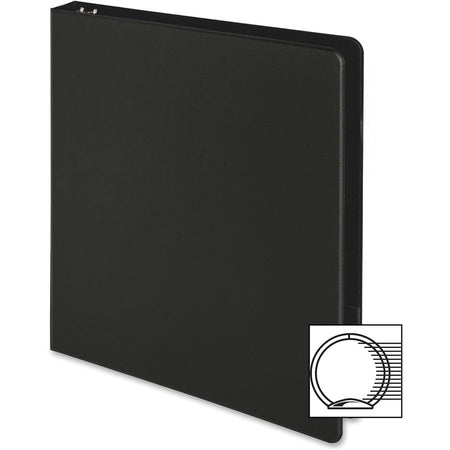 Business Source Basic Round-ring Binder - Rear