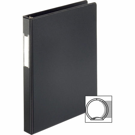 Business Source Basic Round Ring Binder w/Label Holder - Alternate-Image3