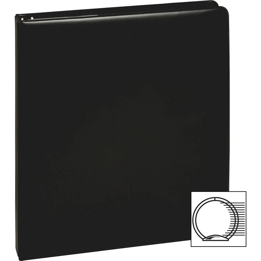 Business Source Basic Round Ring Binders: 1/2’’ Capacity Letter Size 125 Sheet - Binders