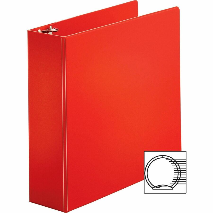 Business Source Basic Round Ring Binders - Alternate-Image5