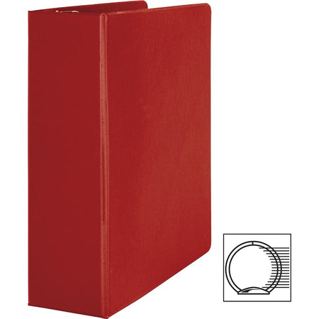 Business Source Basic Round Ring Binders - Left
