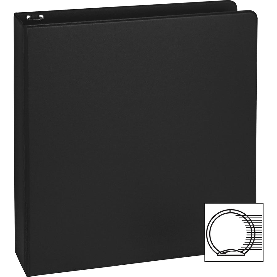Business Source Basic Round Ring Binders - Alternate-Image2