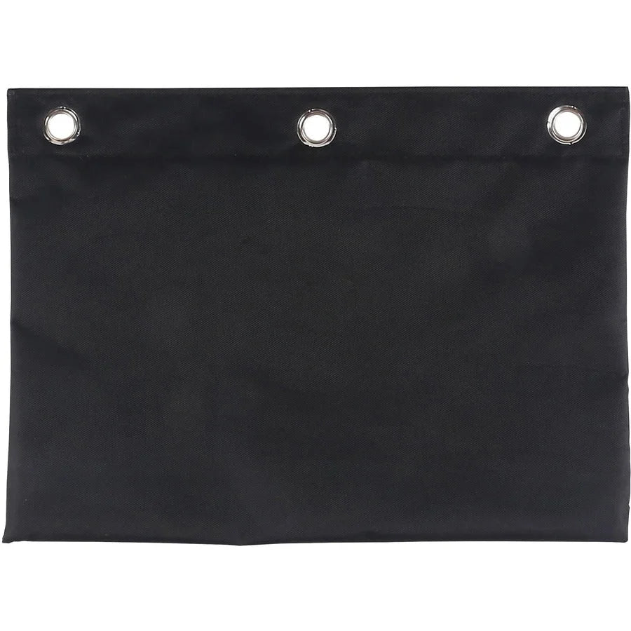 Business Source Binder Pencil Pouch - 10’’ x 7.4’’ - Black - Storage Pouches