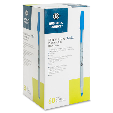 Business Source Bulk Pack Ballpoint Stick Pens - Alternate-Image2