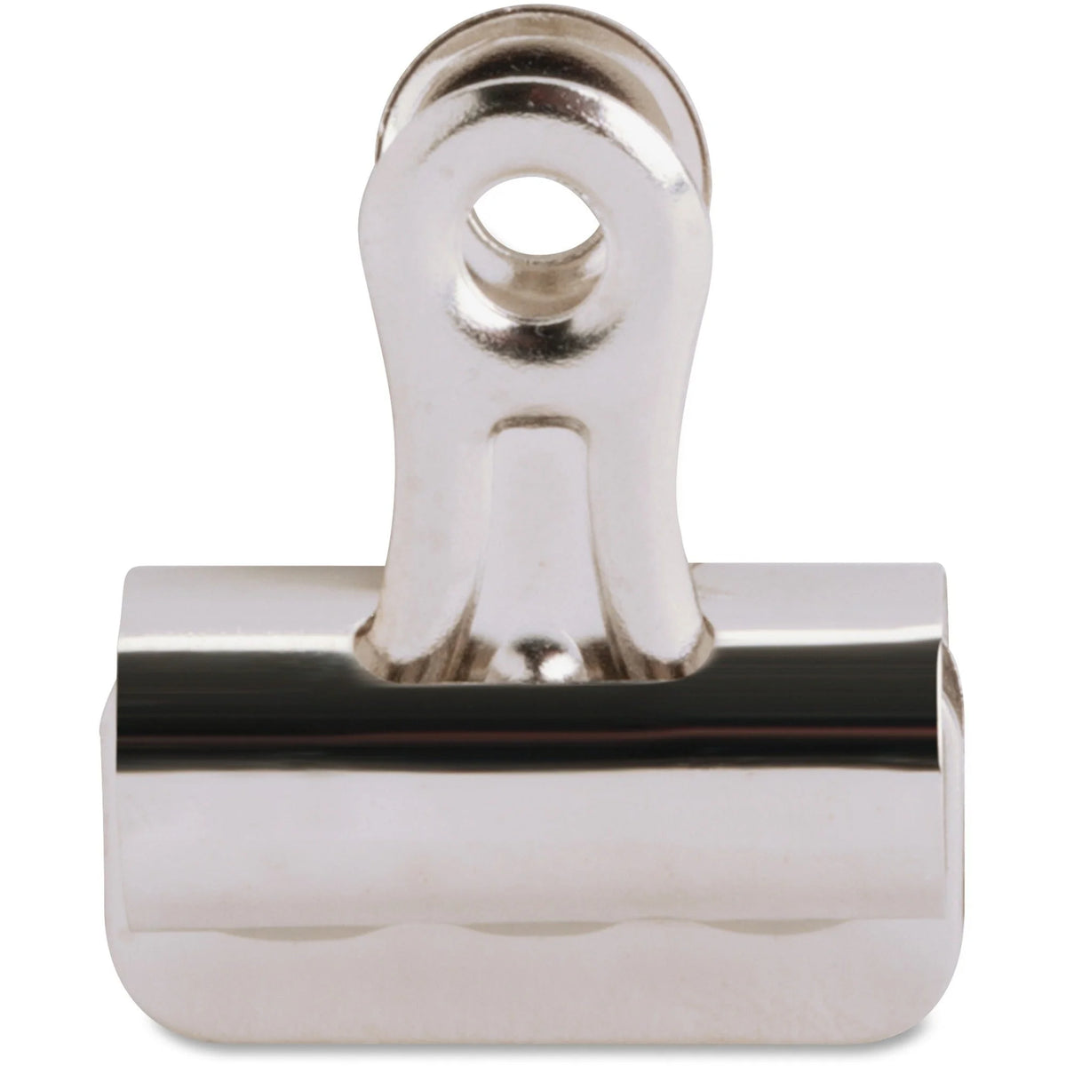 Business Source Bulldog Grip Clips - No. 1 - Heavy Duty - Silver - 36/Box - Binder