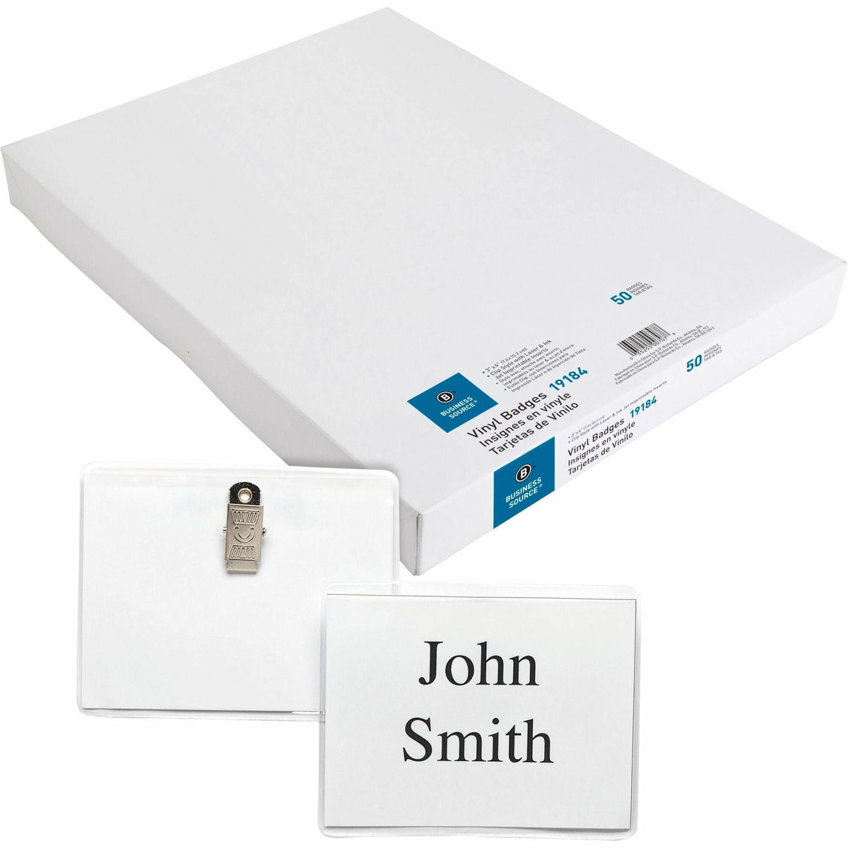 Business Source Clip Holder Style Badge Kit - 2000