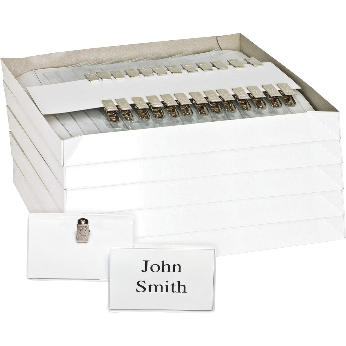 Business Source Clip Holder Style Badge Kit - 2000