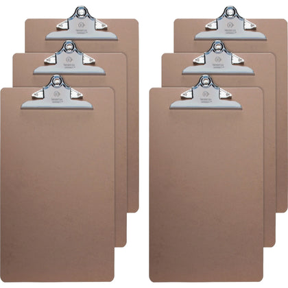 Business Source Clipboard: 9’’ x 15 1/2’’ Hardboard Bundle - Clipboards