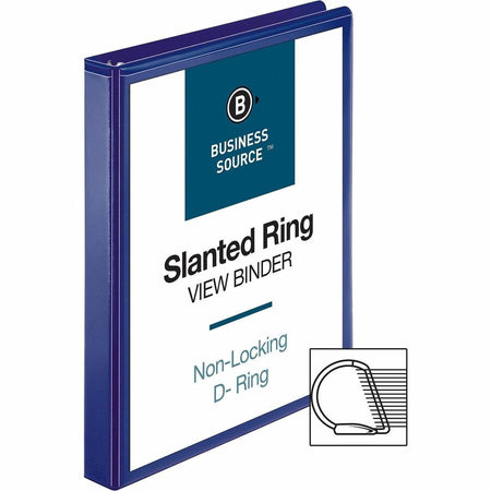 Business Source D-Ring View Binder - Alternate-Image2