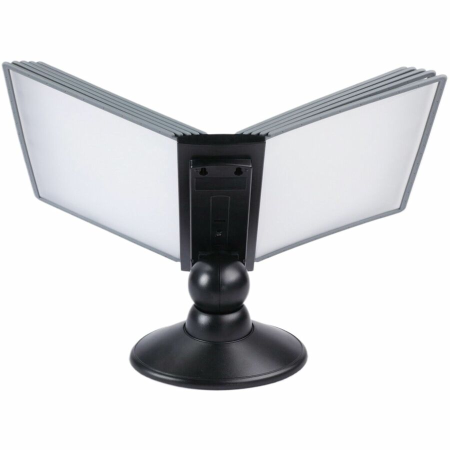 Business Source Deluxe Catalog Display Rack - Rear