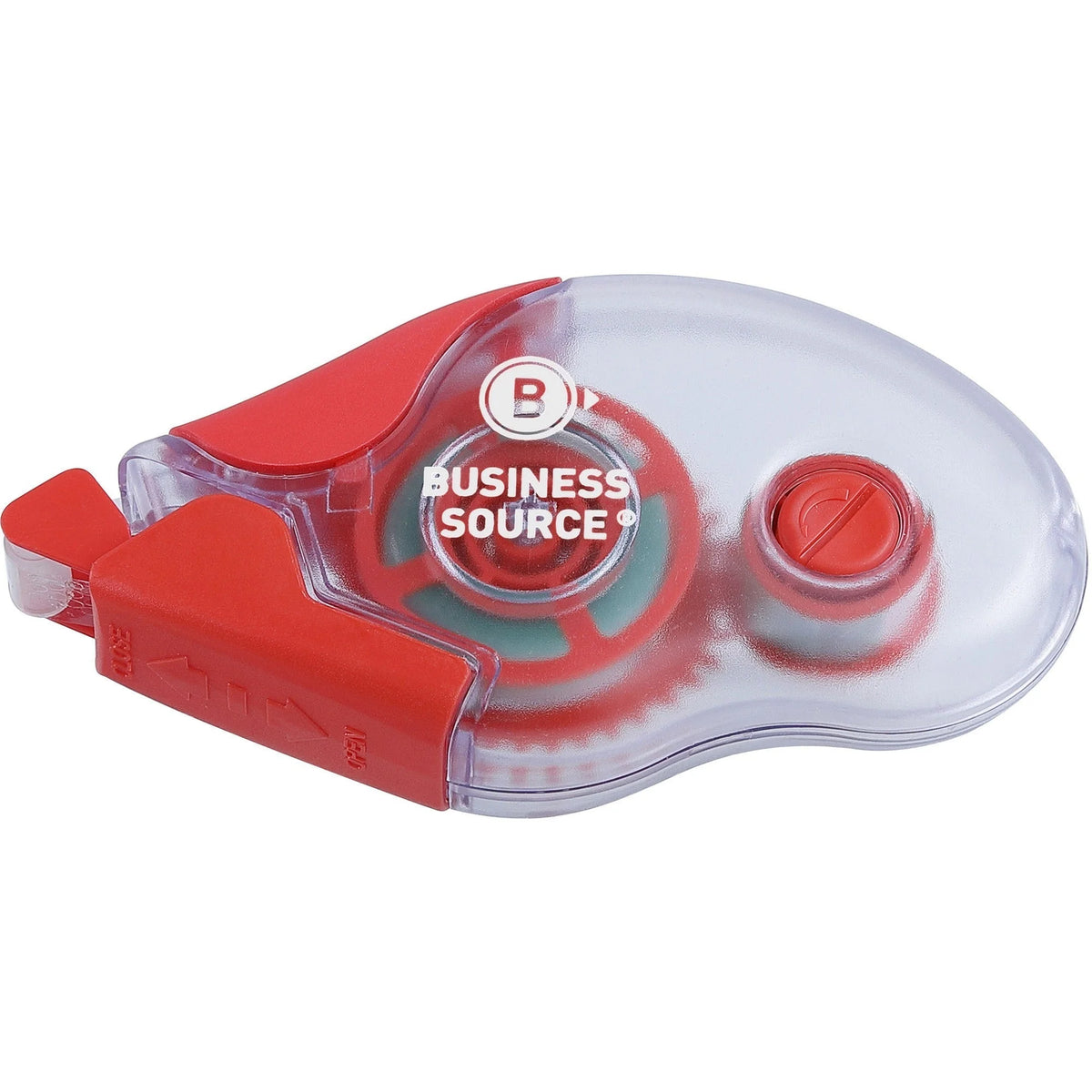 Business Source Double-sided Glue Tape - 10.92 yd Length x 0.33’’ Width - Clear - Dispenser Included - 1 Each