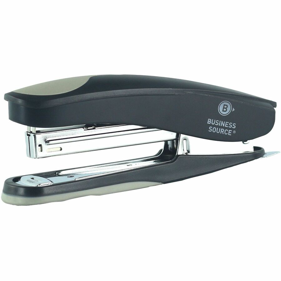Business Source Dual Shot Full-strip Stapler - Right