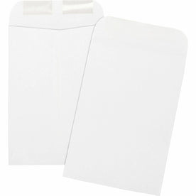 Business Source Durable Catalog Envelopes - #1 3/4 6.5’’ x 9.5’’ - 24 lb - White - 500/Box - Large Format