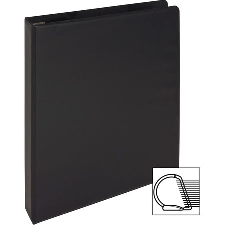 Business Source EasyOpen Locking Slant-D Ring Binders - Left