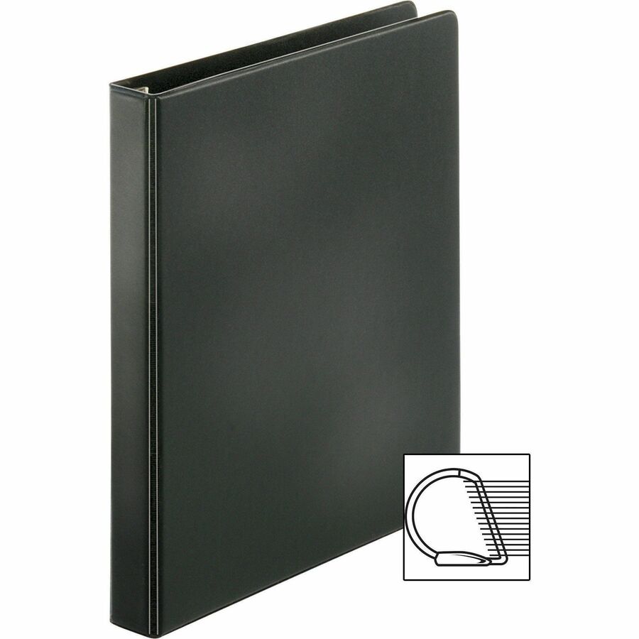 Business Source EasyOpen Locking Slant-D Ring Binders - Alternate-Image2