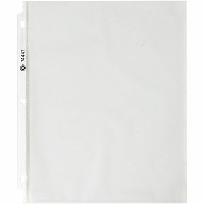 Business Source Economy Weight Sheet Protectors - 100/Pack - 2 mil Thickness