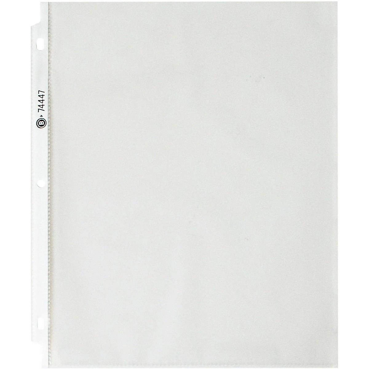 Business Source Economy Weight Sheet Protectors - 100/Pack - 2 mil Thickness
