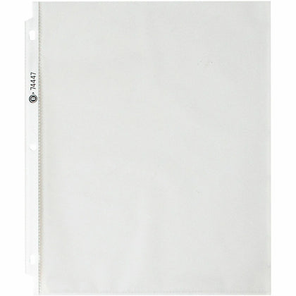Business Source Economy Weight Sheet Protectors - 100/Pack - 2 mil Thickness