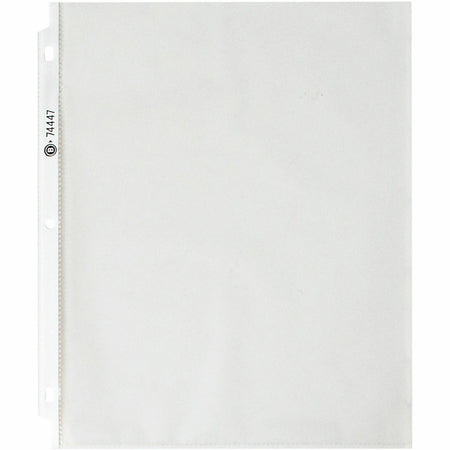 Business Source Economy Weight Sheet Protectors - 100/Pack - 2 mil Thickness