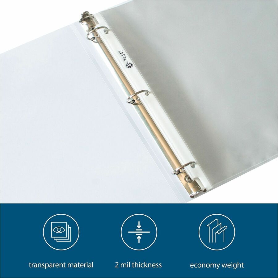 Business Source Economy Weight Sheet Protectors - Alternate-Image1