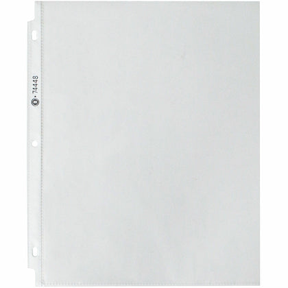 Business Source Economy Weight Sheet Protectors - 200/Box - Letter Size - 2 mil Thickness