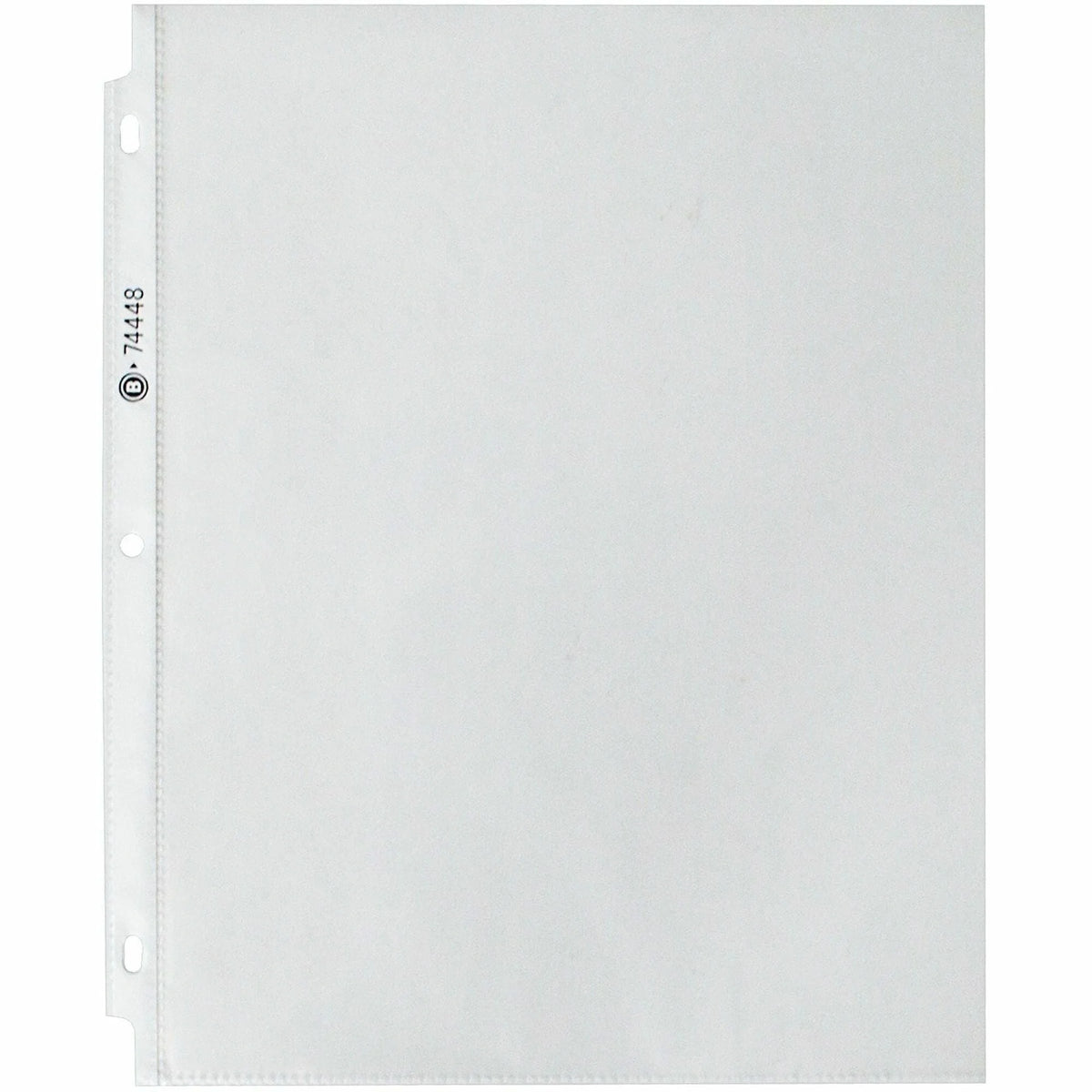 Business Source Economy Weight Sheet Protectors - 200/Box - Letter Size - 2 mil Thickness