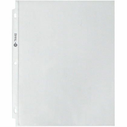 Business Source Economy Weight Sheet Protectors - 200/Box - Letter Size - 2 mil Thickness