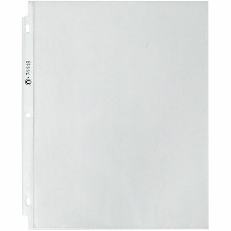 Business Source Economy Weight Sheet Protectors - 200/Box - Letter Size - 2 mil Thickness