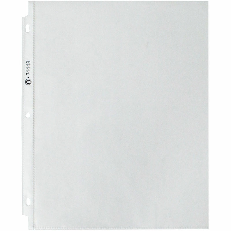 Business Source Economy Weight Sheet Protectors - 200/Box - Letter Size - 2 mil Thickness
