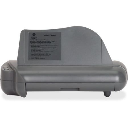 Business Source Electric Adjustable 3-hole Punch - Front