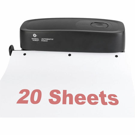 Business Source Electric Hole Punch - Front