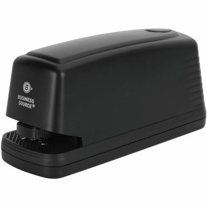 Business Source Electric Stapler - Staples Up to 25 Sheets - Holds 210 - Full Strip - Black - Staplers