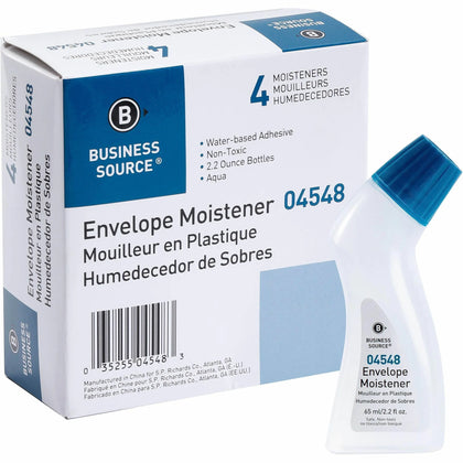 Business Source Envelope Moistener: Fast-Drying Blue Solution - Packing Supplies