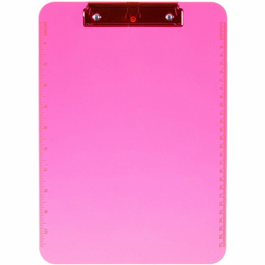 Business Source Flat Clip Clipboard - Rear