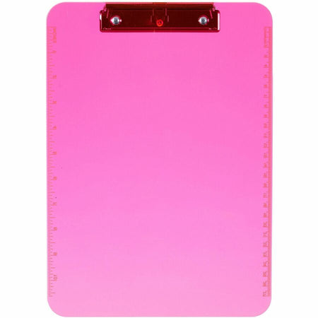 Business Source Flat Clip Clipboard - Rear