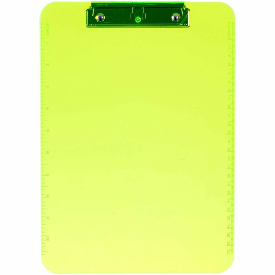 Business Source Flat Clip Clipboard - Rear